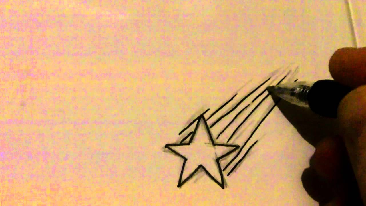 Shooting Star Drawing at Explore collection of