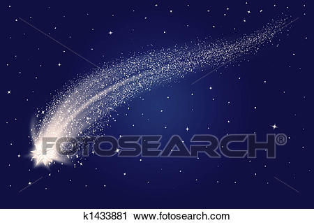450x319 shooting star drawing - Shooting Star Drawing