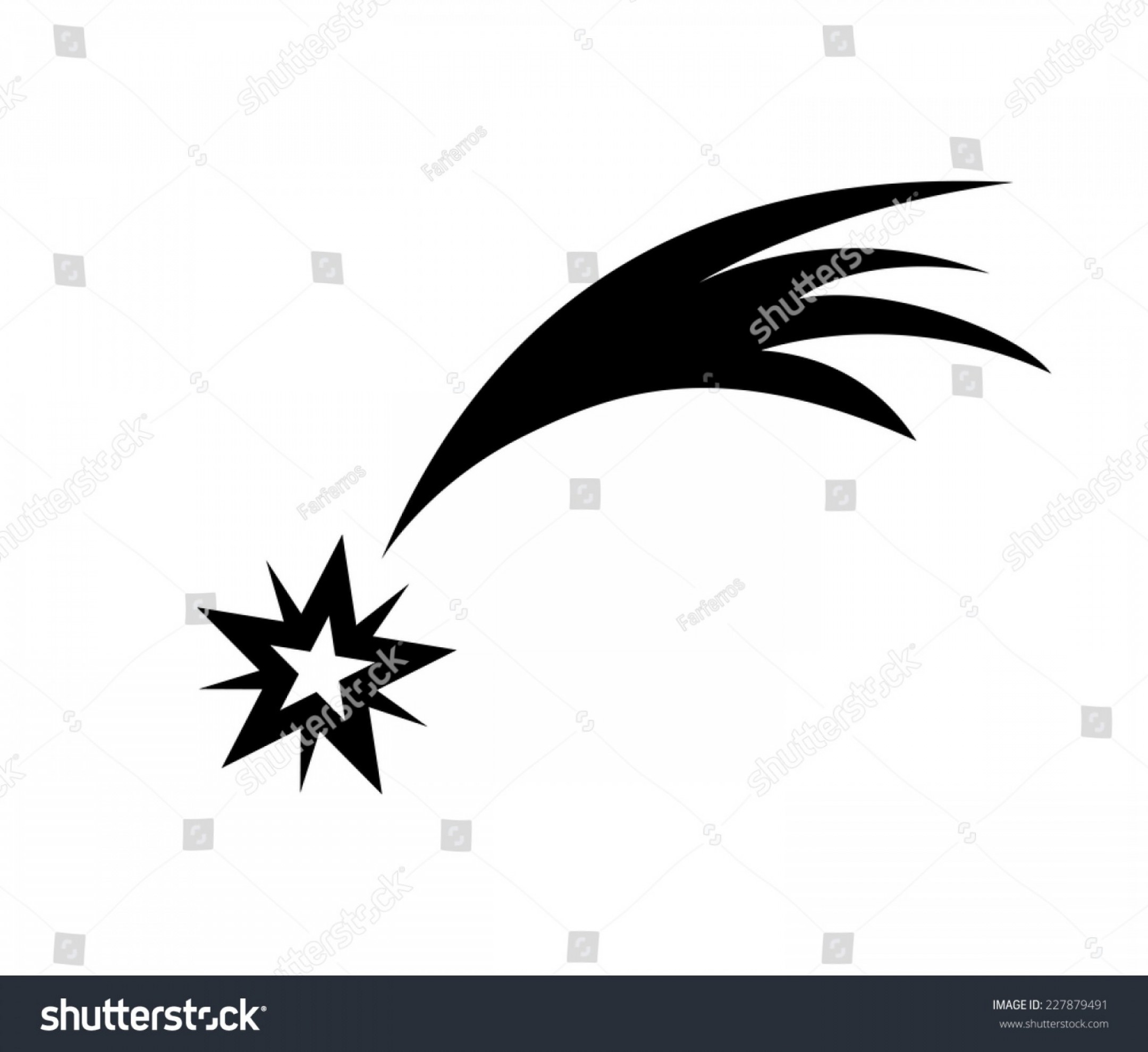 2160x1980 vector drawing shooting star on white soidergi - Shooting Star Drawing
