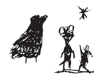 375x264 shooting star drawing - Shooting Star Drawing