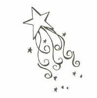 199x202 drawn shooting star cool - Shooting Star Drawing