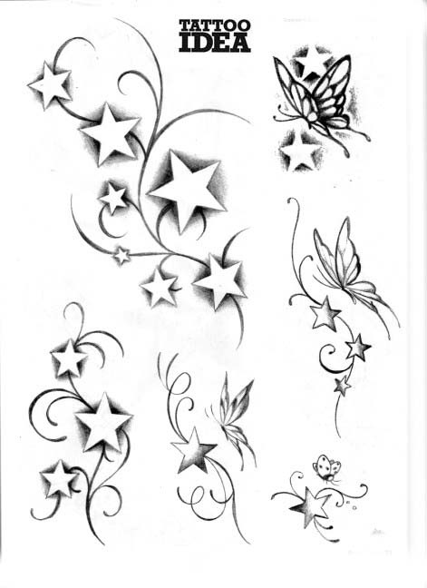 471x648 shooting star tattoo ideas - Shooting Star Tattoo Drawings