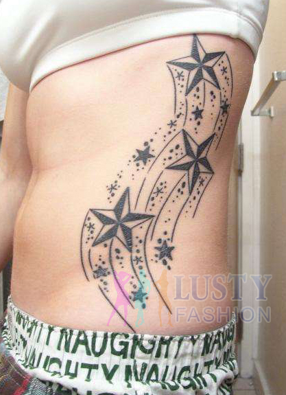 417x575 shooting star tattoo designs - Shooting Star Tattoo Drawings