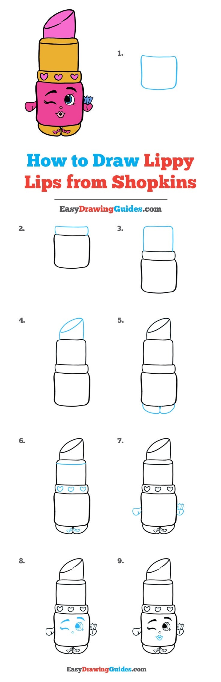 736x2265 how to draw lippy lips from shopkins - Shopkin Drawings