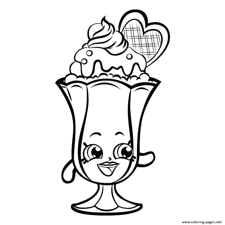 736x736 Shopkins Pictures Coloring Printable Drawing Best Pages Free - Shopkins Drawing
