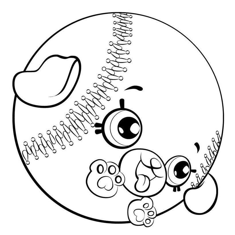 820x820 Shopkins Coloring Pages Free Line Drawing - Shopkins Drawing Pages