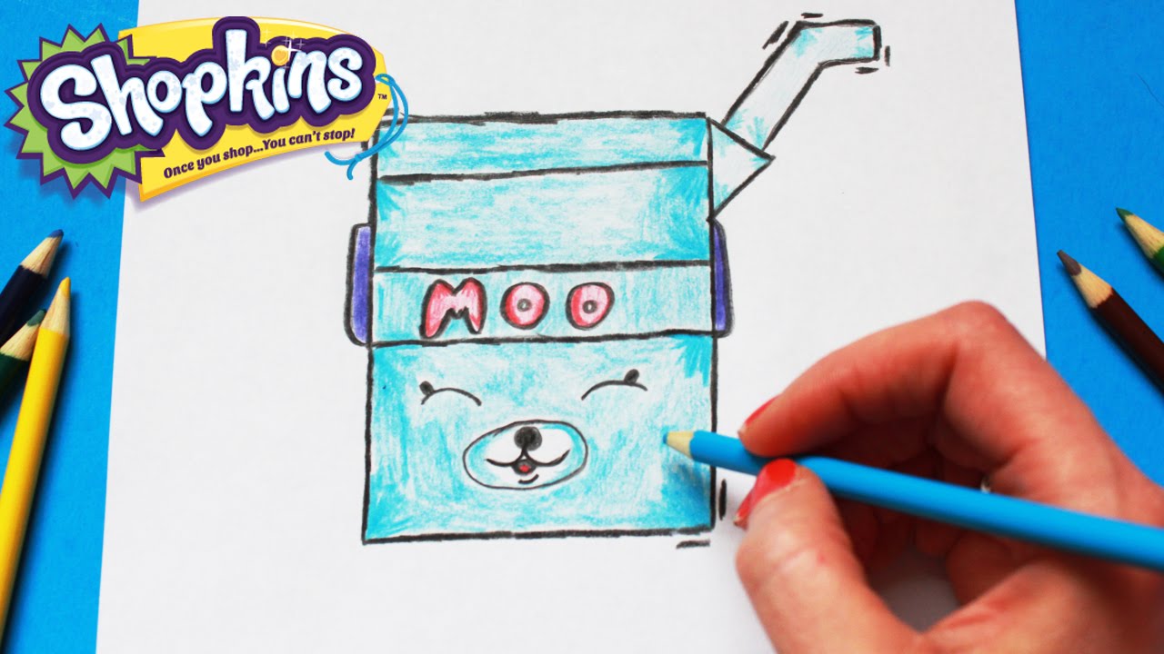 1280x720 how to draw shopkins season milk bud special edition petkins - Shopkins Season 4 Drawing