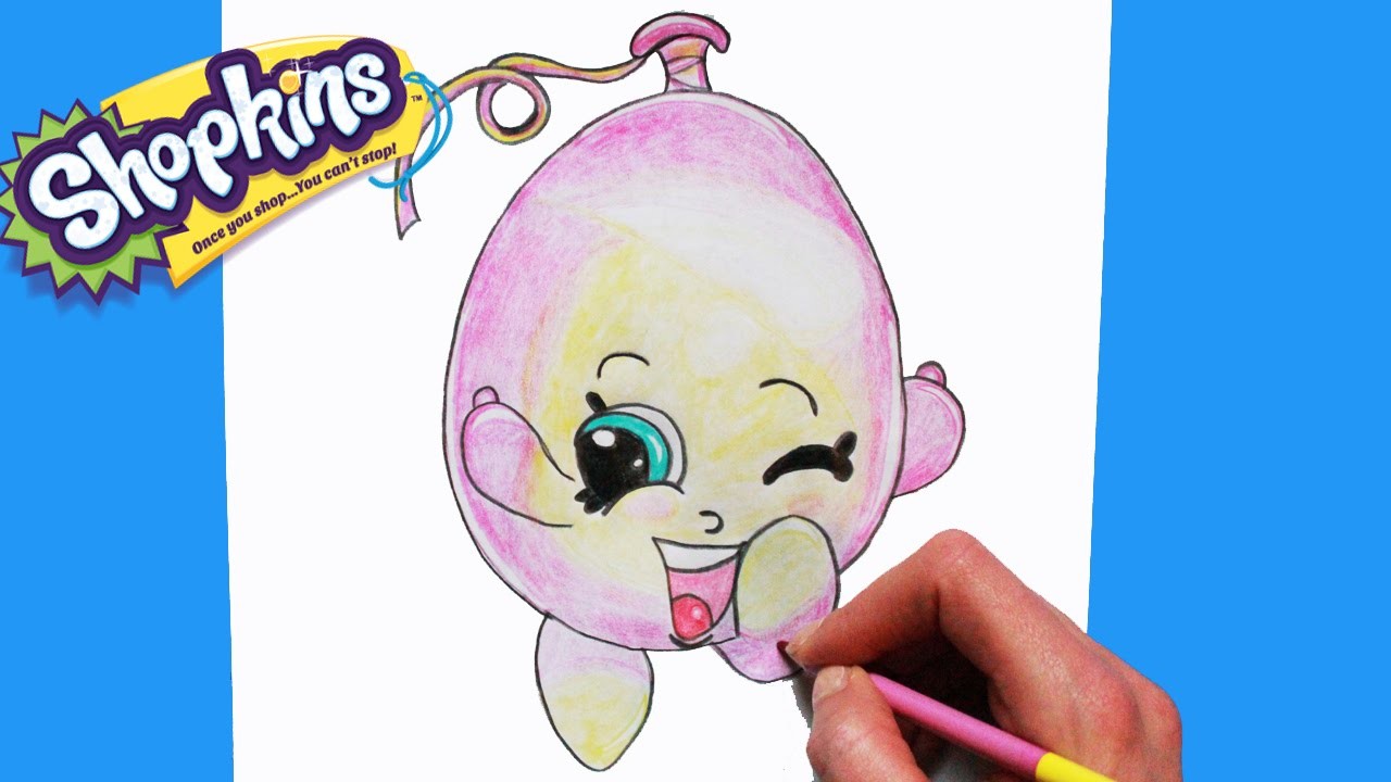 1280x720 Draw Shopkins - Shopkins Season 4 Drawing