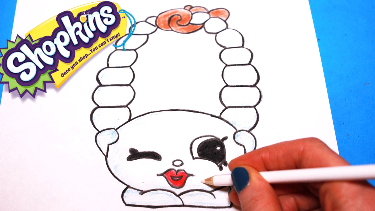 1280x720 how to draw shopkins season earring twins petkins step - Shopkins Season 6 Drawing