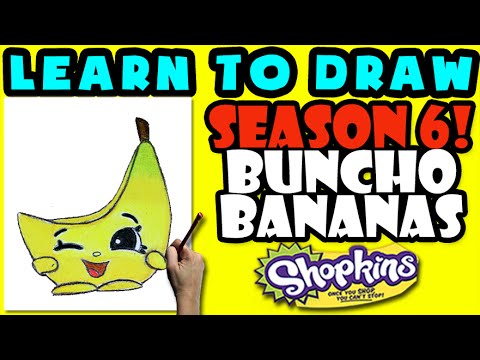 480x360 how to draw shopkins season buncho bananas, step - Shopkins Season 6 Drawing