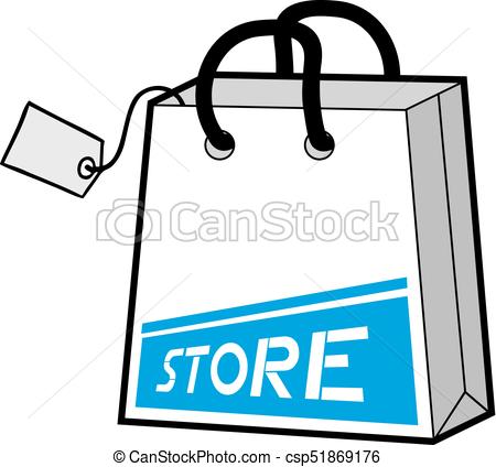 450x424 creative design of store bag shopping draw - Shopping Bag Drawing