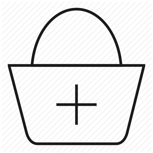 512x512 add, add to basket, add to cart, basket, buy, ecommerce, shopping - Shopping Cart Drawing