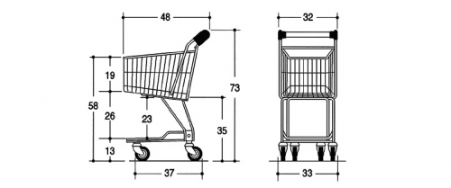 500x209 childrens shopping trolley - Shopping Cart Drawing
