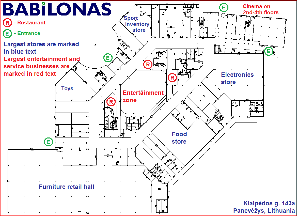 1169x850 fileshopping mall babilonas layout - Shopping Mall Drawing
