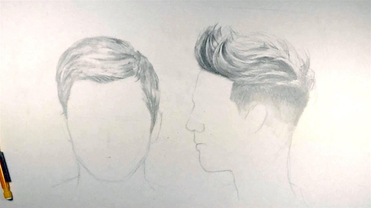 1280x720 how to draw short hair - Short Hair Drawing