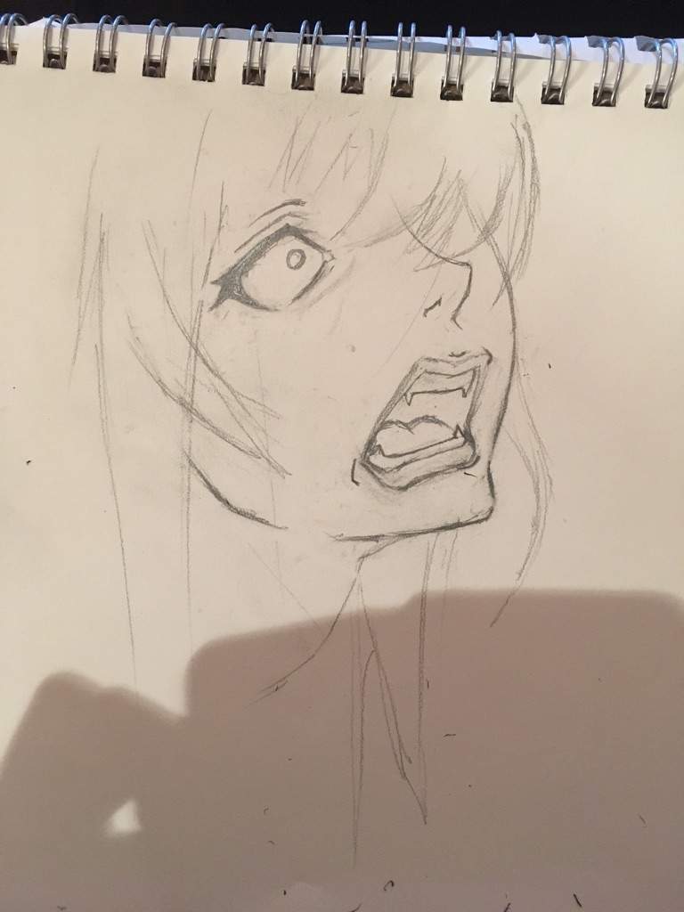 768x1024 kiss shot drawing from kizumonogatari anime amino - Shot Drawing