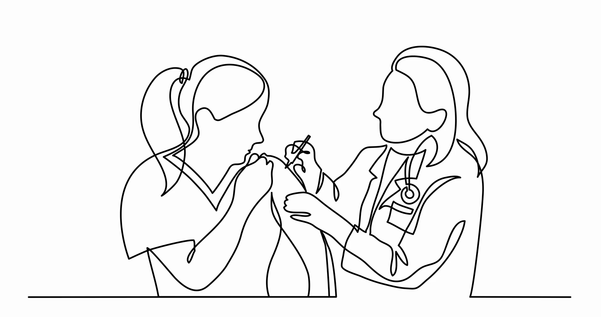 1920x1013 self drawing animation of continuous line drawing of doctor making - Shot Drawing