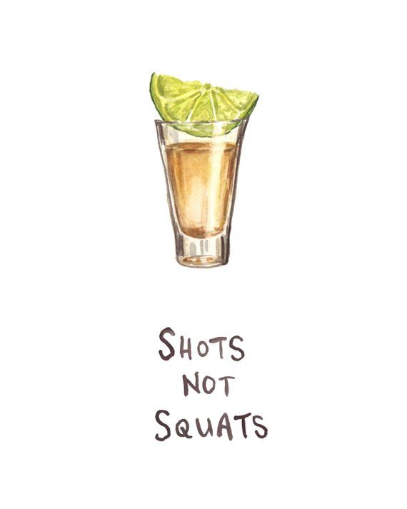 570x713 shots not squats - Shot Drawing