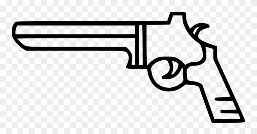 880x460 graphic handgun pistol shot suicide target png - Shot Drawing