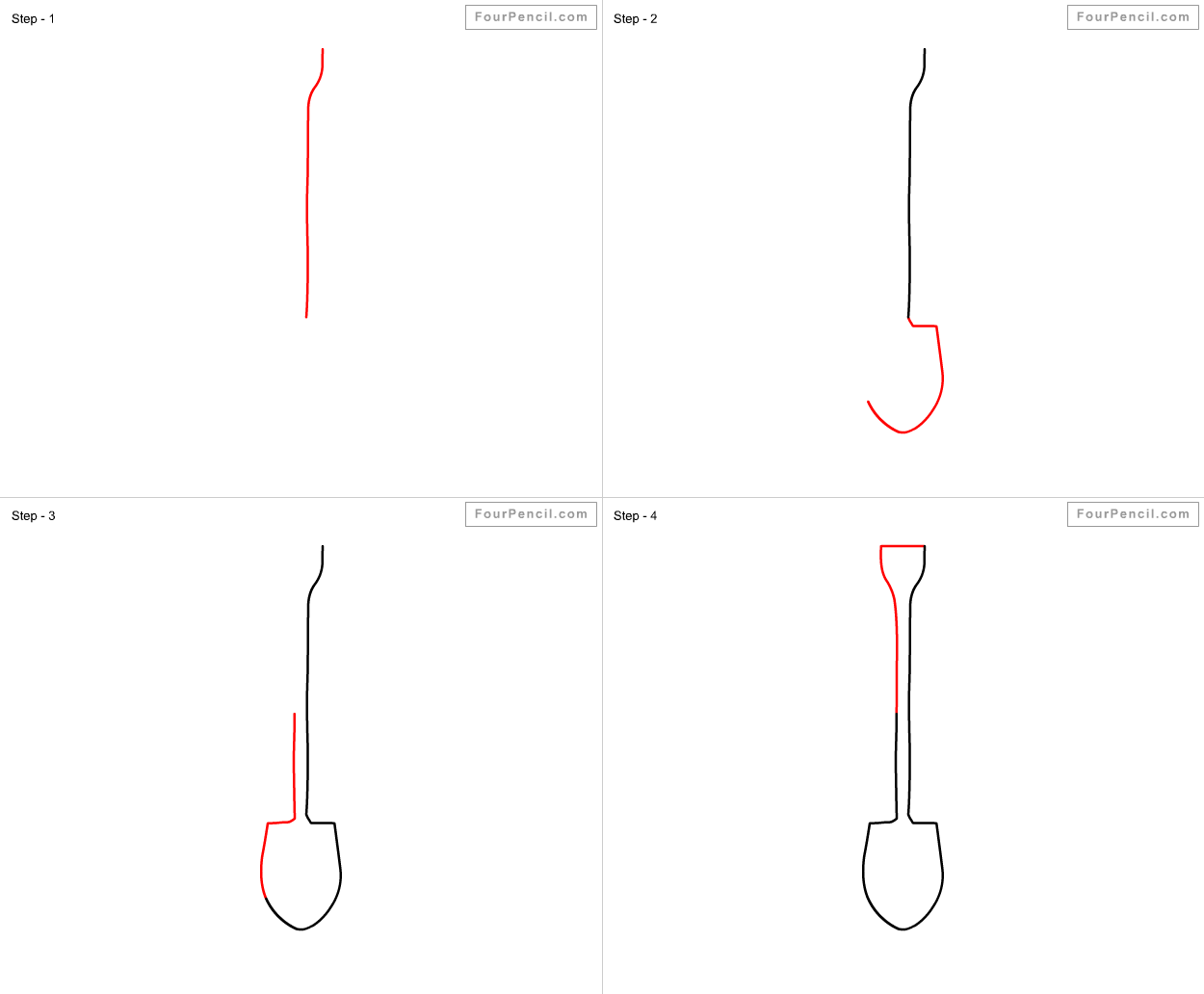 1250x1032 How To Draw Shovel For Kids - Shovel Drawing