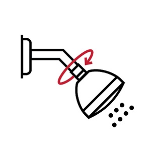 300x300 delta foundations single handle spray shower faucet in chrome - Shower Drawing