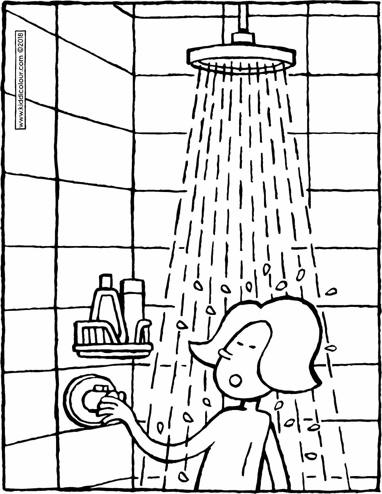 1240x1600 emma takes a shower - Shower Drawing