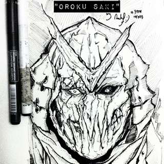 320x320 improvised the shredder from tmnt - Shredder Drawing