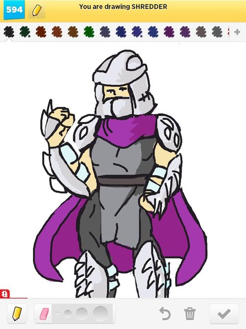 500x667 shredder drawings - Shredder Drawing