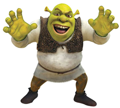 400x359 how to draw shrek - Shrek Drawing