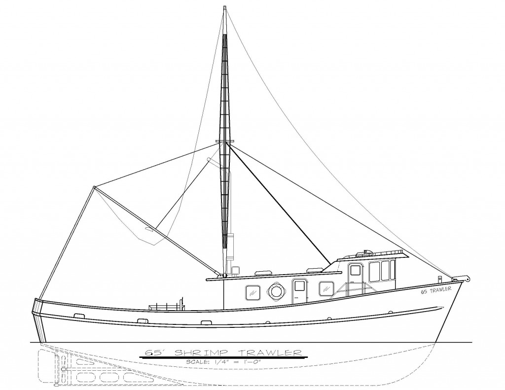 Shrimp Boat Drawing at Explore collection of