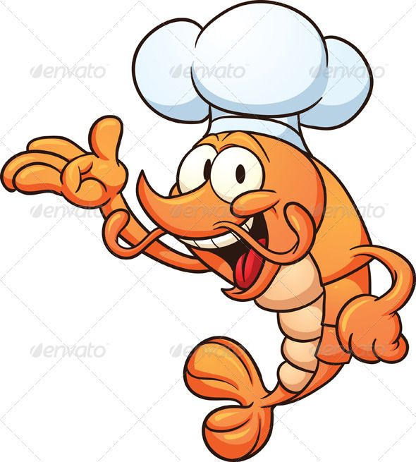 590x655 lizzos in shrimp, cartoon - Shrimp Cartoon Drawing