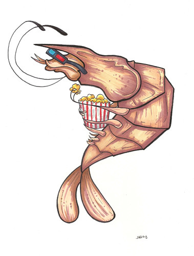 379x500 the world's best photos of cartoon and shrimp - Shrimp Cartoon Drawing
