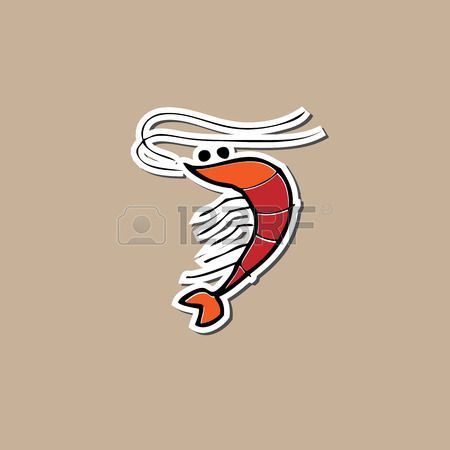 450x450 cute shrimp cartoon drawing - Shrimp Cartoon Drawing