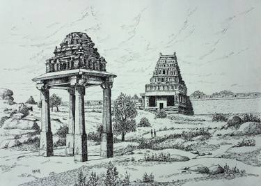 Shrine Drawing at PaintingValley.com | Explore collection of Shrine Drawing