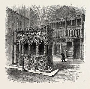 300x295 St Albans Shrine, Uk Drawing - Shrine Drawing
