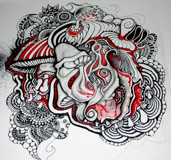 600x561 shrooms - Shroom Drawings
