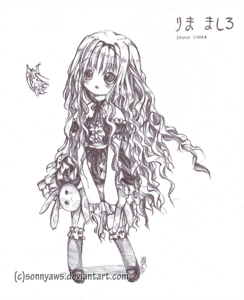 806x991 rima shugo chara - Shugo Chara Drawing