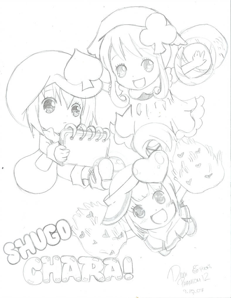 788x1014 shugo chara gaurdians - Shugo Chara Drawing
