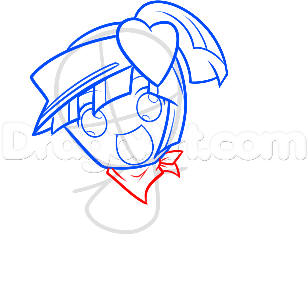 1010x963 step how to draw ran from shugo chara - Shugo Chara Drawing