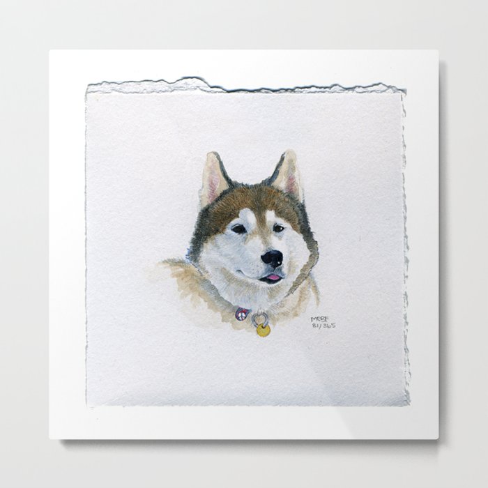 700x700 Drawing - Siberian Husky Drawing