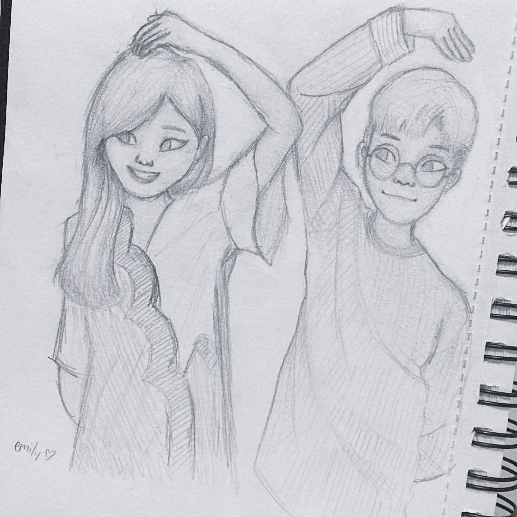 1024x1024 sibling goals {drawing} amino - Sibling Drawing