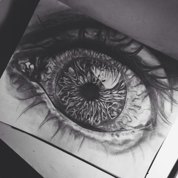 600x600 Sick Drawings On Twitter Eye Drawing - Sick Drawings