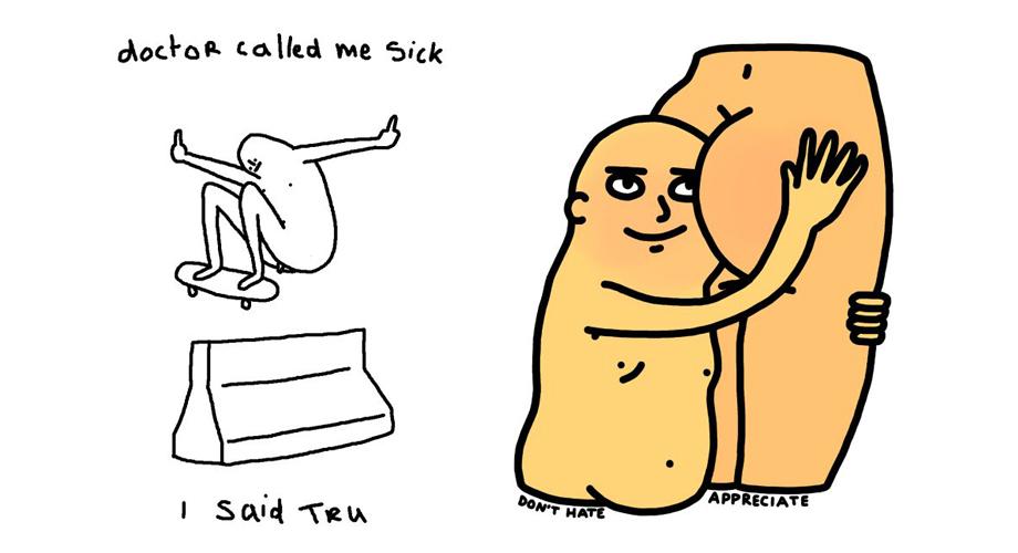 920x500 From Ms Paint To Skateboard Graphics The Irreverent Drawings - Sick Drawings