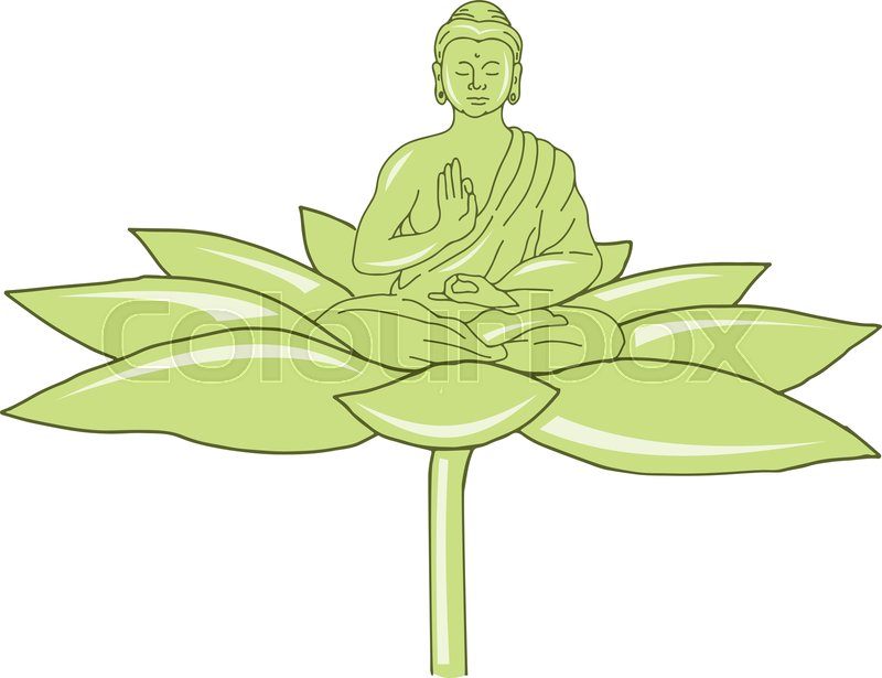 800x615 Drawing Sketch Style Illustration Of Stock Vector Colourbox - Siddhartha Drawing