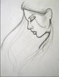 Side Face Drawing At Paintingvalley Com Explore Collection Of