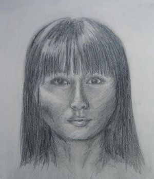 300x348 Learn To Draw Drawing On The Right Side Of The Brain Courses - Side Portrait Drawing