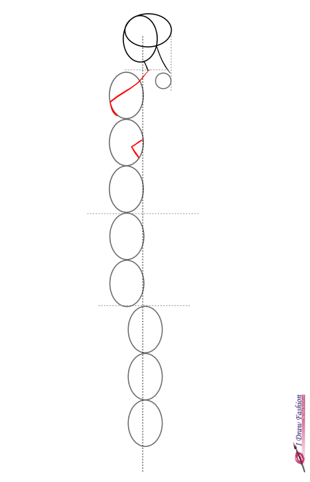 450x700 How To Draw Side View Pose I Draw Fashion - Side Pose Drawing