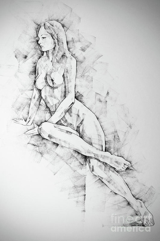 532x799 Sketchbook - Side Pose Drawing