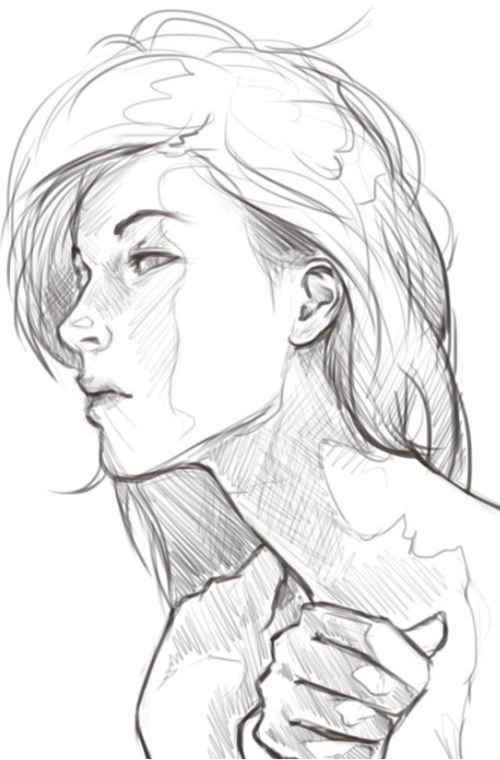 Side Profile Face Drawing at Explore collection of