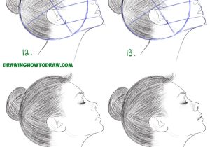 300x210 Simple Side Face Drawing Learn How To Draw A Face From The Side - Side Profile Face Drawing